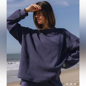 Daily Drills Navy Oversized Thermal